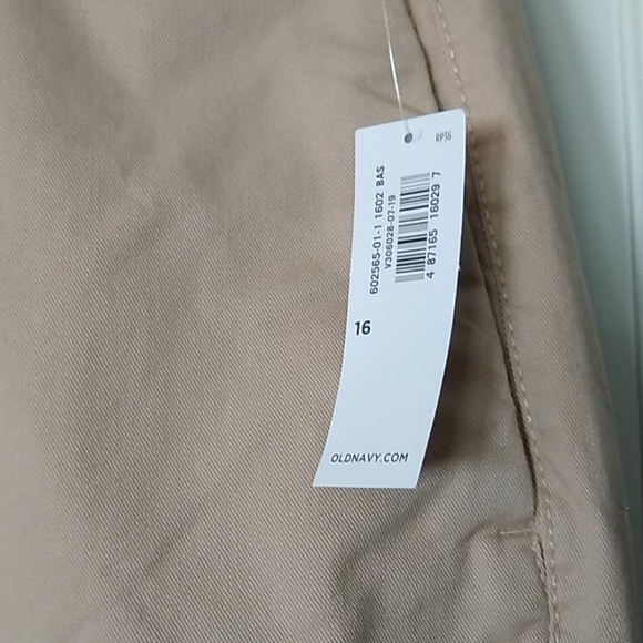 Old Navy khaki bootcut pants NWT - Picture 2 of 3